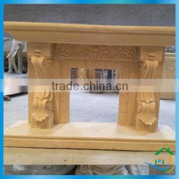 Sandstone Lowes Fireplace Mantels photo-4