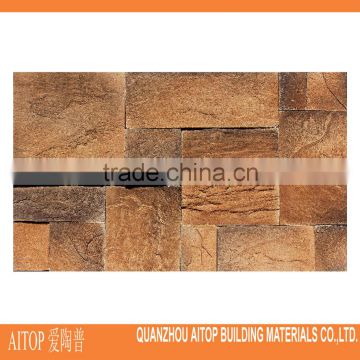 Fake stone brick tile outdoor wall cladding cheap price