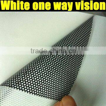 one way vision film/black white glue