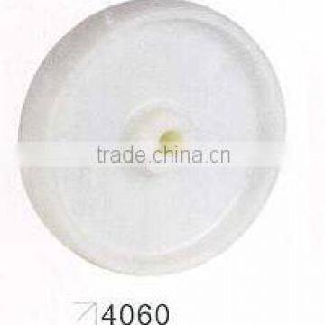 high quality nylon caster loose wheel white wheel