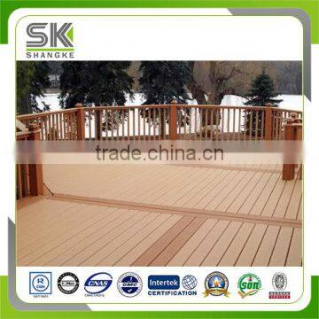 wood plastic composite decking