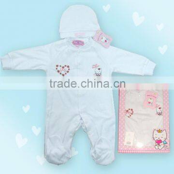 100% Organic Cotton Long Sleeve Baby Clothes Toddler Clothing photo-3