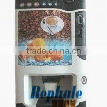 hot beverage vending machine change the kind of the beverage according your interests.