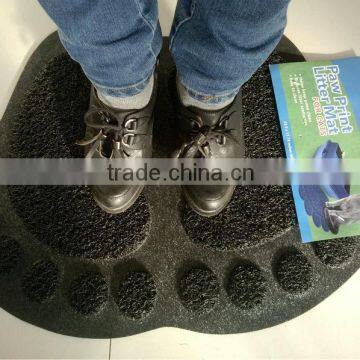 pvc foambacking loop mat advertising mat