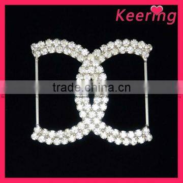 2014 new design rhinestone chair sash buckle WCK-590