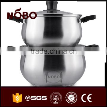 2016 NOBO new polishing stock pot with bakellite handle