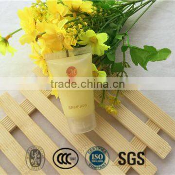 Brand hotel 30ml disposable shampoo tube with OEM printing