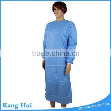 Hot sale long sleeve disposable hospital patient gowns