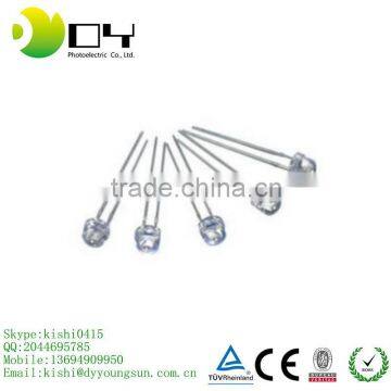 10 years factory top quality 5mm oval/strawhat /round all single colors led diode price competitive