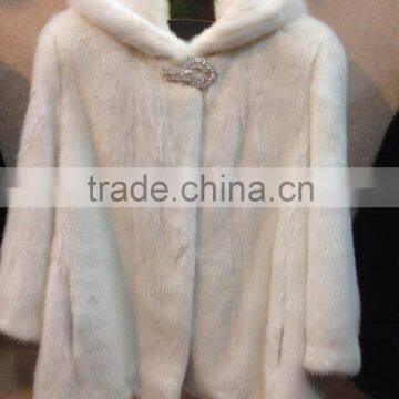 natural mink fur coat