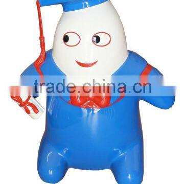 fiberglass cartoon doctor statue