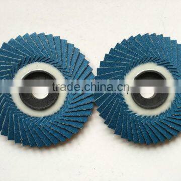4" 100x16mm Zirconium Abrasive Flap Disc photo-3