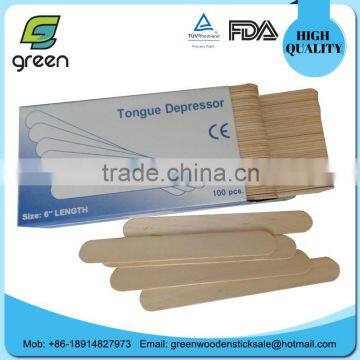 5.5" Junior Wood Tongue Depressor photo-5