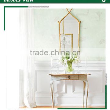 on sale printing non woven wallpaper, green for kids scenic wall decal for gallery , mould-proof wall mural online