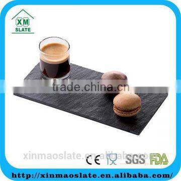 [factory direct] 25x12cm Cut Edge Rectangle Slate Plate Item CP-2512RD1A                        
                                                Quality Choice