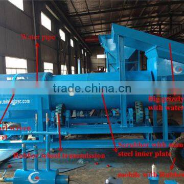 2015 New Mobile Sand Gold Small Gold Washing Plant for Gold Washing
