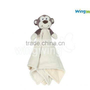 High quality plush animal kids toys promotion gift baby comforter