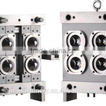 4 cavities jar wide mouth preform mold
