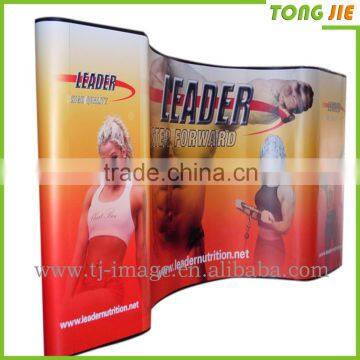 Foldable Pop up Banner Stand ,Adjustable Fabric Display