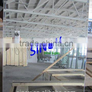 3mm 4mm 5mm Wholesaler Sale Ultral Clear Frameless Bath Mirrors Glass photo-2