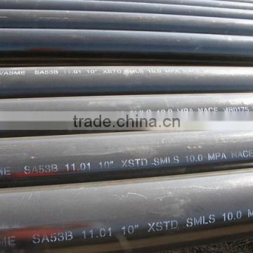 ASTM A106B hot rolled carbon seamless steel pipe