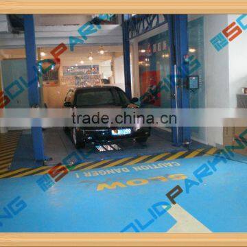 Fully customized key switch hydraulic driven car lifts for home garage