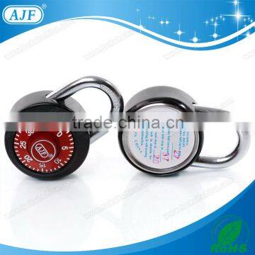 45mm Stainless steel lock for Student's Locker lock with 3 dial combo lock with key for cabinet or chest