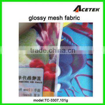 popular light box glossy polyester fabric dye sublimation