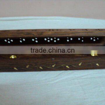 wooden incense burners leaf model