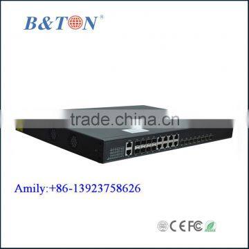 8PON FTTx EPON NMS OLT Equipment 1U 8PON EPON OLT for Triple Play