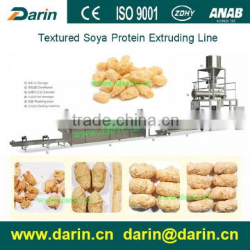 Textured vegetarian/ soybean protein/ soya nuggets food making machine