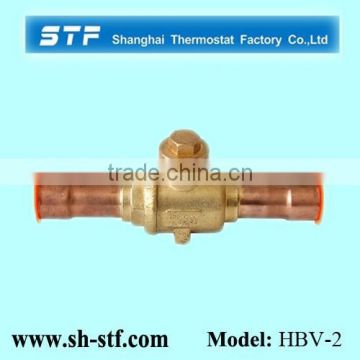 HBV Brass Shut Off Ball Valve of Suction