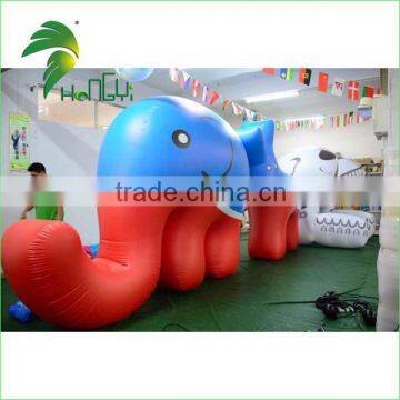 Customized PVC Mascot Inflatable Cartoon Model , Giant Inflatable Elephant