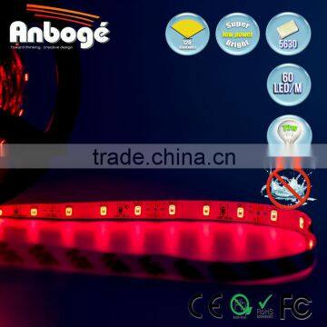 FACTORY PRICE 12V 5630 60 LED/M IP20 RED