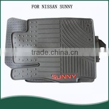 anti slip custom fit auto mat for Nissan sunny pvc car mat