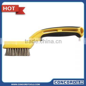 Wire brush with soft girp, Brass Wire Brush