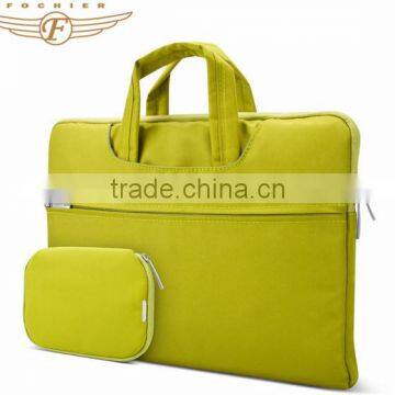 Solid color computer bag laptop bag comfortable for business