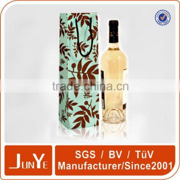 Large brown wine bottle paper bags packaging