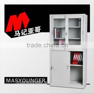 steel filing storage cabinet office sliding door cupboard