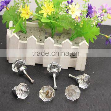 Factory directly sale best K9 crystal material 30mm Crystal Glass Drawer Knobs High Quality crystal