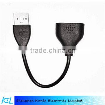 For Fitbit one USB Charging Cable Charger 2016 wholesale smart bracelet cable