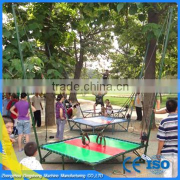 4 in 1 top quality bungee trampoline on trailer