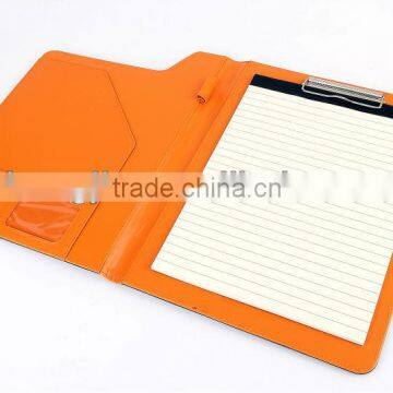 2014 leather cover portfolio notebook