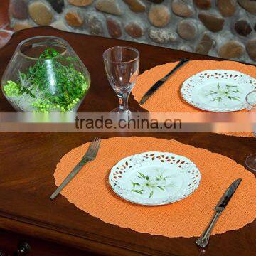 multifunctional pvc foam eco orange placemat