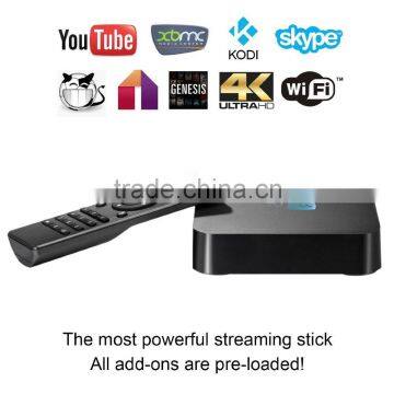 High performance Quad Core S802 CPU Paired Full HD 1080P Android Mini PC TV Box