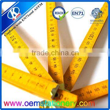 Wholesale Cheap Price Long 200cm Yellow Wooden Folding Ruler for Office photo-6