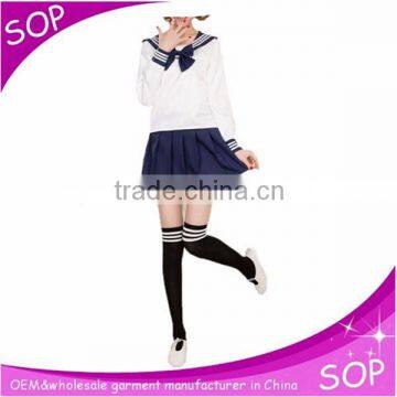 China manufacturers fashion high school japanese school uniform