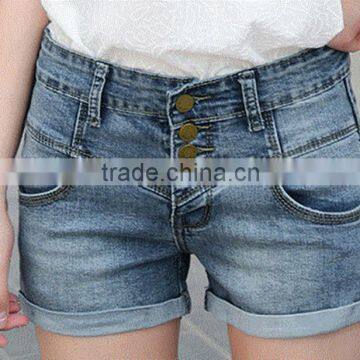 2016 Young ladies fashion jeans shorts