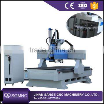 9KW Italy HSD Spindle 8 Tools Auto Tool Change CNC Router for Furniture Production photo-3