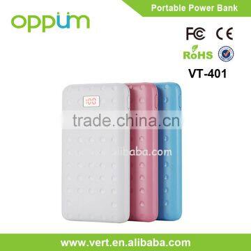 Vert hot sell real capacity rohs power bank 8400mah for smartphone